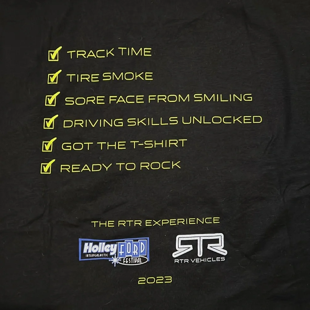 Mustang RTR men’s t-shirts 
2 L and 2 XL - Picture 3 of 4
